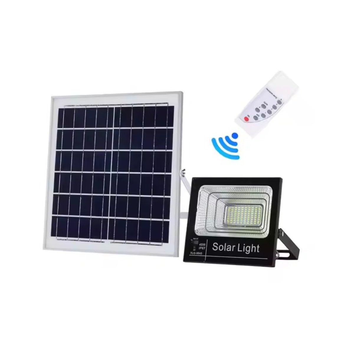 Reflector Solar LED de Alta Potencia Yaoye - 100 Watios - 108 Piezas LED - 3000K, 6500K - con Panel Fotovoltaico Policristalino, Batería LiFePO4 y Control Remoto para Iluminación Exterior Eficiente