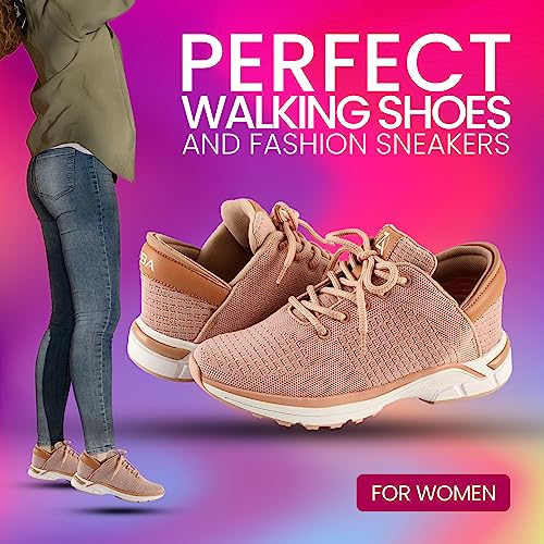 Image of ZEBA Hands Free Slip on Sneakers for Women - Step Up Your Comfort and Style with Perfect Walking Shoes and Fashion Sneakers