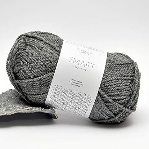 Smart col.1053 Dark Grey Mottled Approx. 100 m 50 g Cover