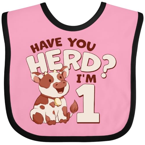 inktastic Have You Herd I'm 1 Baby Bib