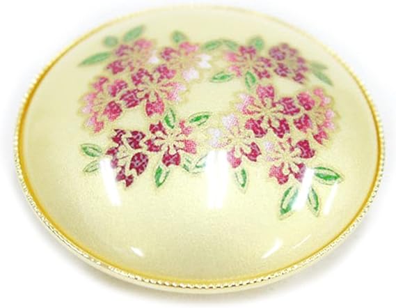 Amazon Co Jp ２ｗａｙ 帯留め ペンダントトップ クリーム色 花 桜 さくら 楕円 豆型 丸 カジュアル 洒落着用 かわいい かっこいい 和装 着物 ネコポス No 8 0063 服 ファッション小物