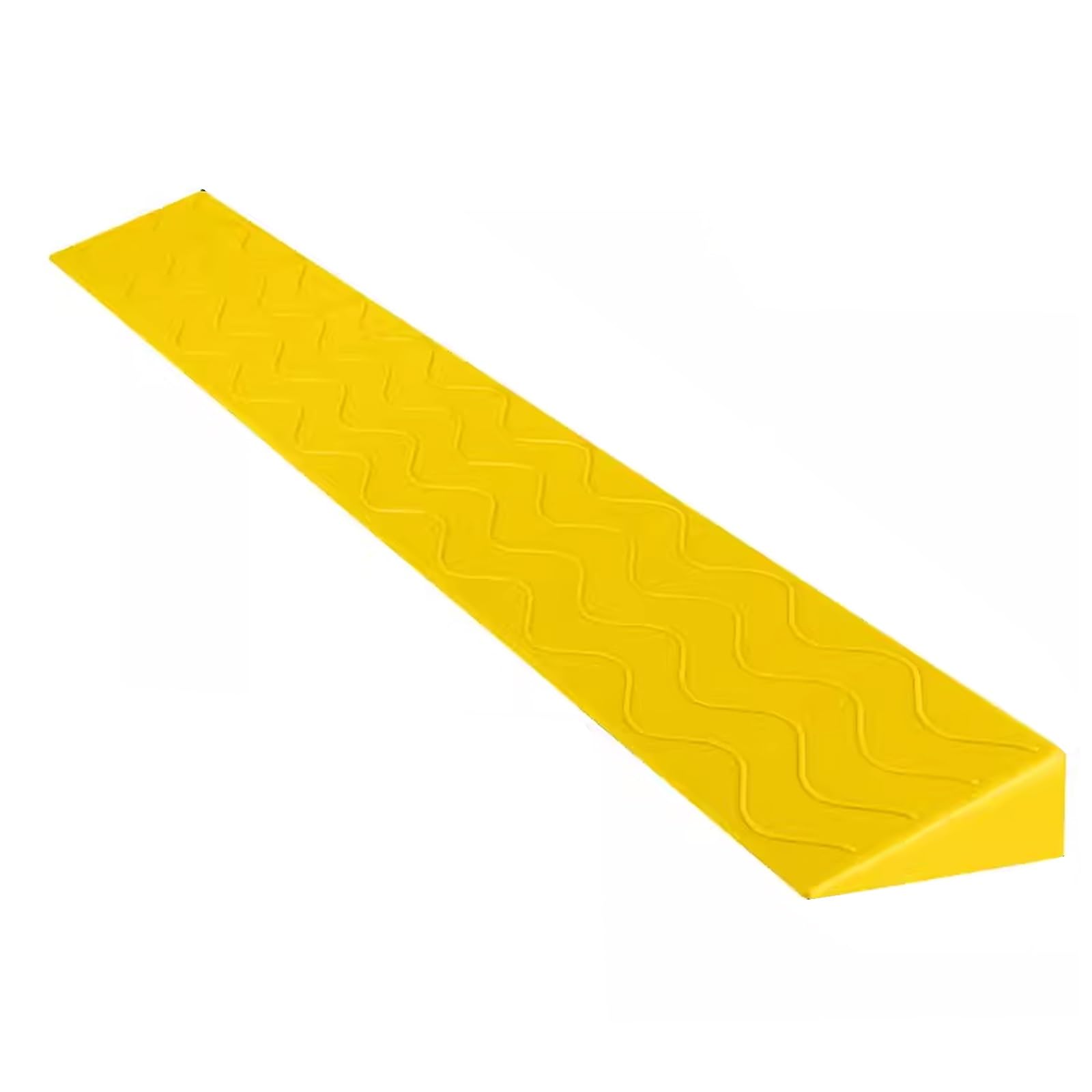 Rampa Progowa Rampa Dla Robota Antypoślizgowa Powierzchnia Do Wózka Inwalidzkiego, Schodów, Schodów, Niepełnosprawnych, Chodzików, Osób Starszych (Color : Yellow, Size : 99.2 * 18 * 8.5)