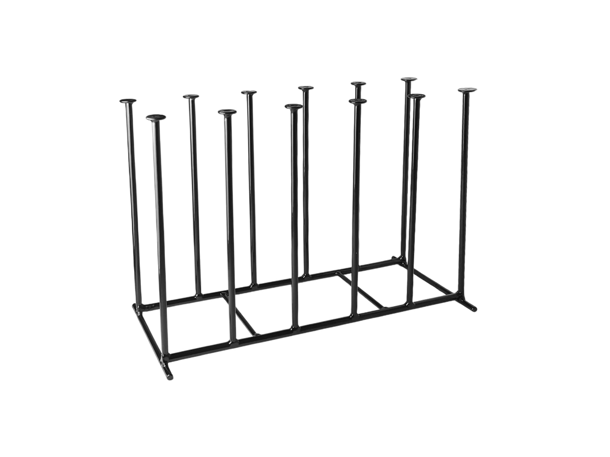 Wellington Boot Stand for 6 Pairs – UK Made, Solid Steel, Weatherproof Welly Rack, Indoor & Outdoor Boot Holder, Utility room & Garden Storage Organizer