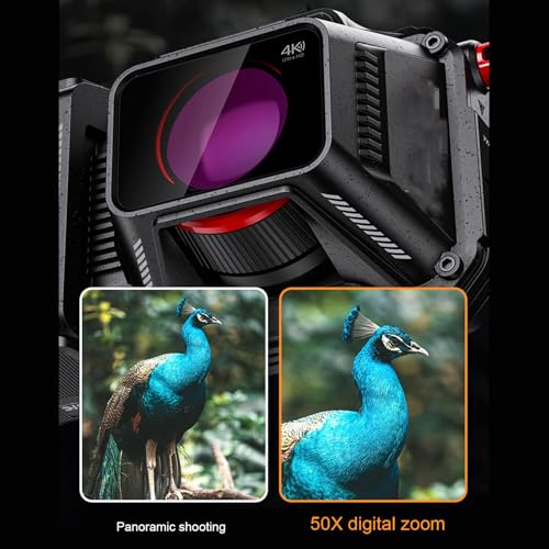 Cámara Digital 4K 70MP Zoom Digital 50X TFT 3.5 pulgadas miniatura 7