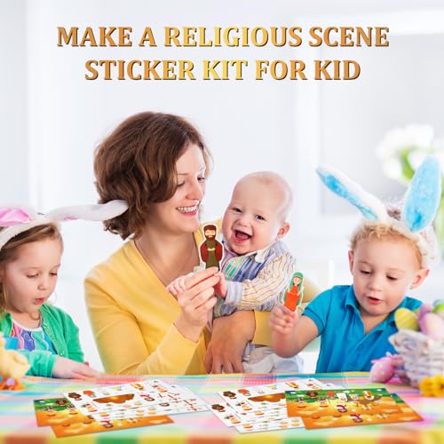Autocollants religieux de Pâques pour expliquer la résurrection aux enfants simplement - 4
