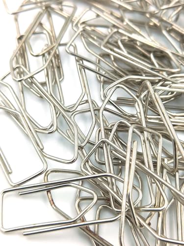 SUKECHI Steel Paper Clips, U Pin, 30 mm, Set of 100, for Office and Stationery