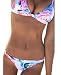 Blugibedramsh Women's Sexy Printing Bikini Set Padding Swimsuit Bathing Suit Two Piece Beachwear