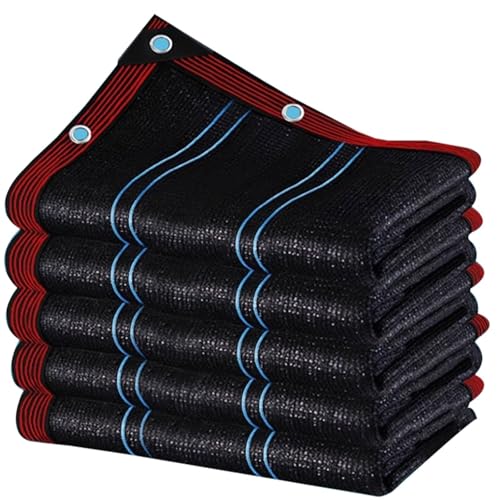 Bâche en maille noire anti-déchirure avec œillets pour ombrager les serres Peras - 2