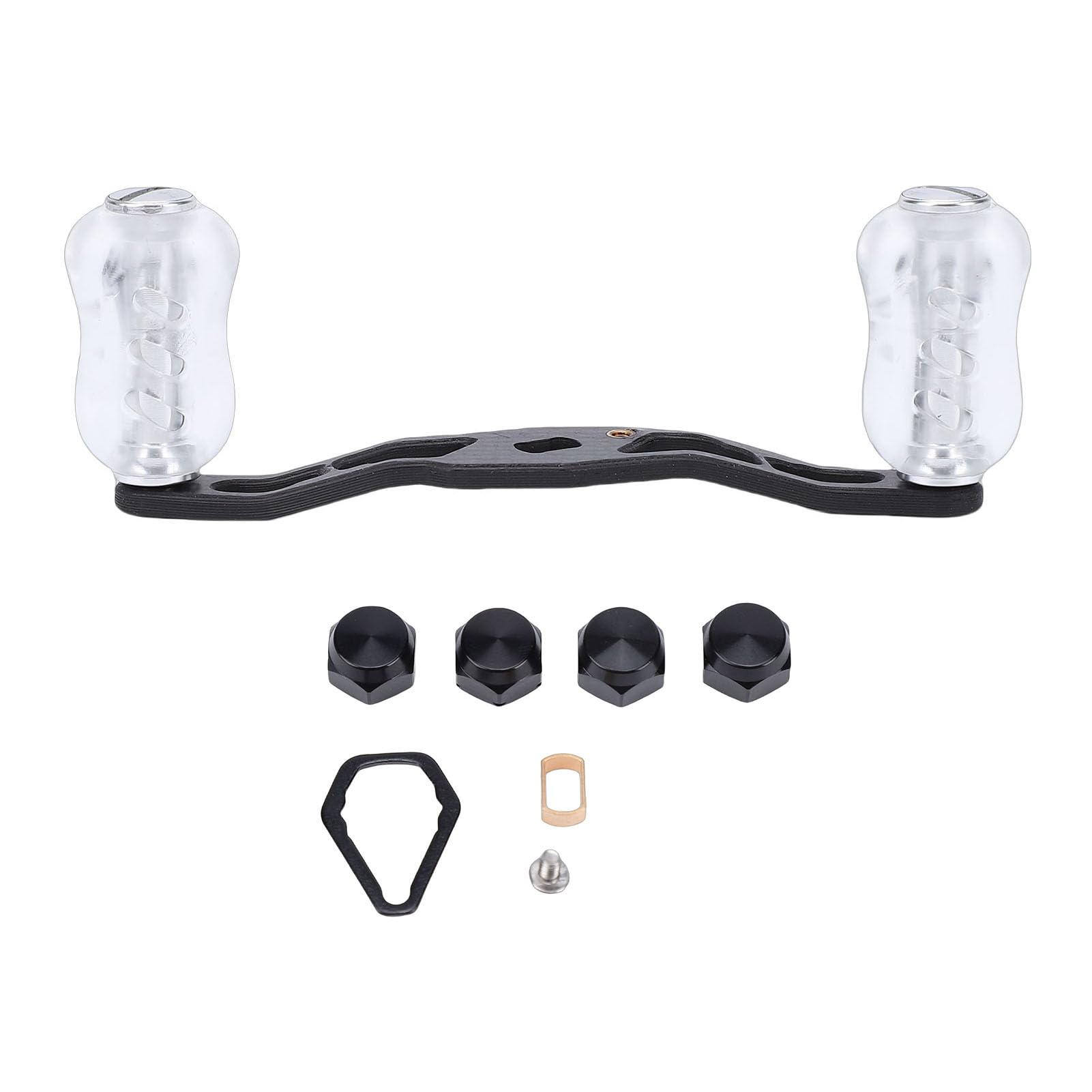 Maniglia per Mulinello da Pesca 95mm Doppio Bilanciere Ergonomico