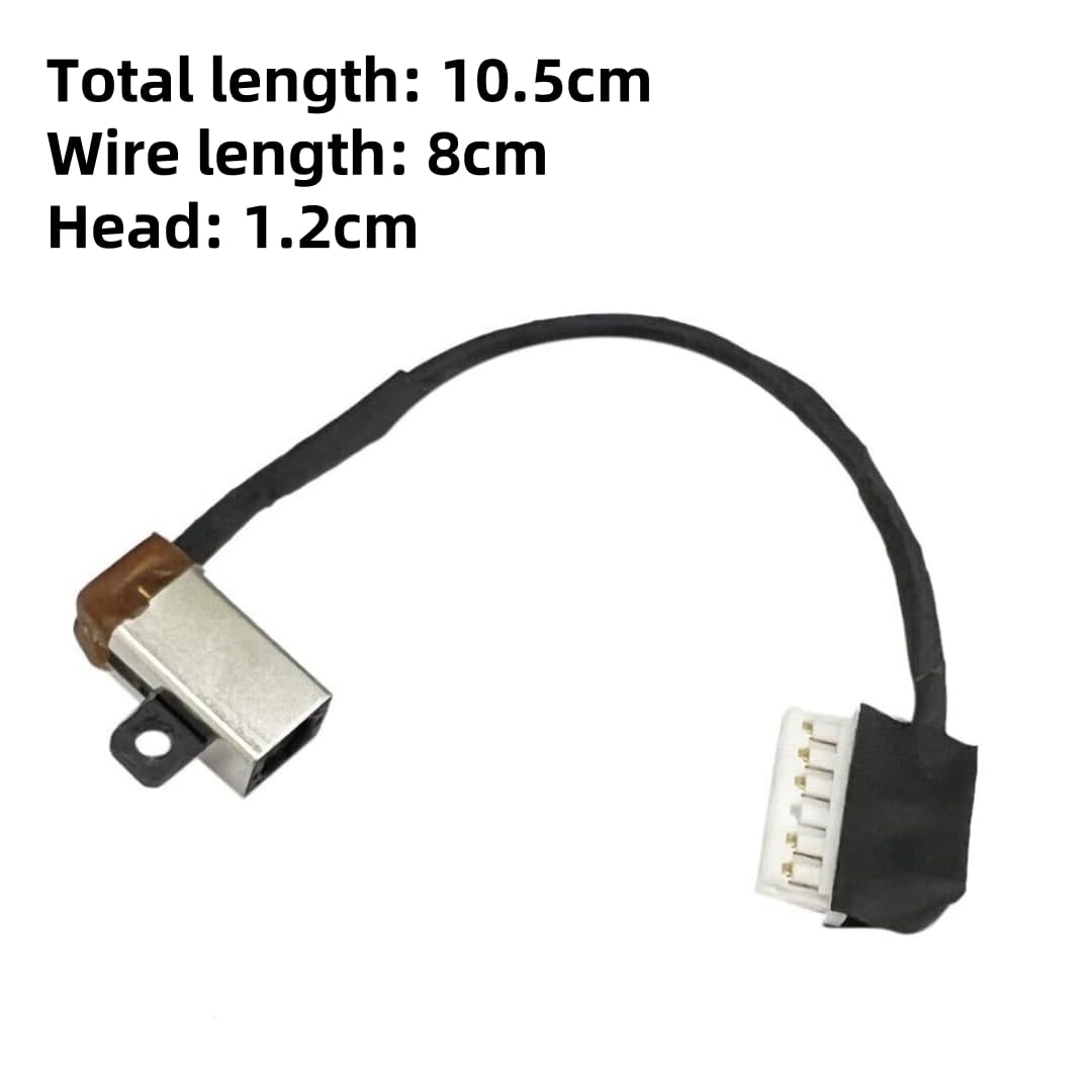 ZAHARA Gniazdo zasilania DC Gniazdo ładowania dla Dell Inspiron 15 3501 3525 P112F006 3515 3405 P90F005 3505 5593 5594 Vostro 3501 3500 4VP7C DC301015Q00 DC301015Q00 DC301015Q00 DC301000 DC301015Q00