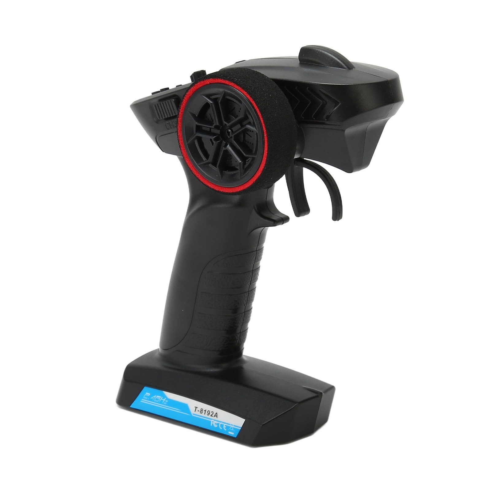 3 Channel Transmitter, RC Car Controller Built in Antenna Comfortable Grip Good Compatibility 2.4Ghz Receiver for RC Boat Crawler