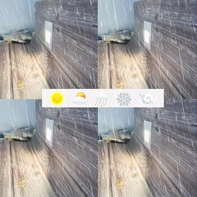 LED Step Lights 120V Dimmable LED Indoor Outdoor Step Light,4-Pack,3000K Warm White,Stair Light, Aluminum Die-Casting (White)