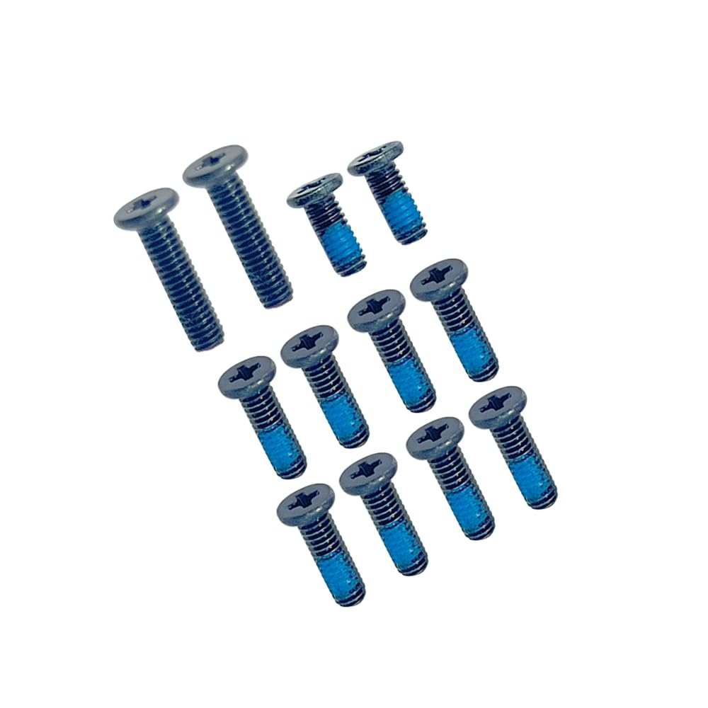 Black Base Screws 2 Long 8 Medium and 2 Short for ASUS TUF Dash F15 FX517 FX517Z FX517ZE FX517ZC