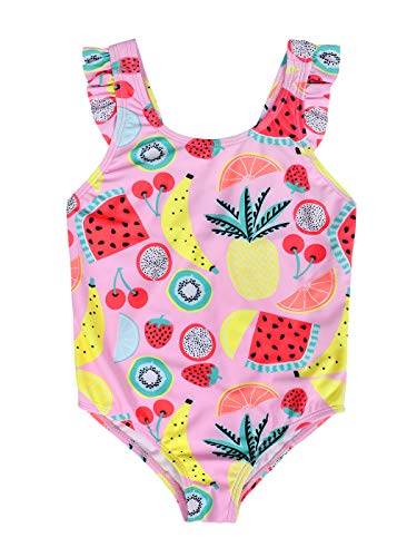 Kantenia Bebê Crianças Garota Bikini Roupa de Praia Terno de Banho Beachwear com Pompoms Verão