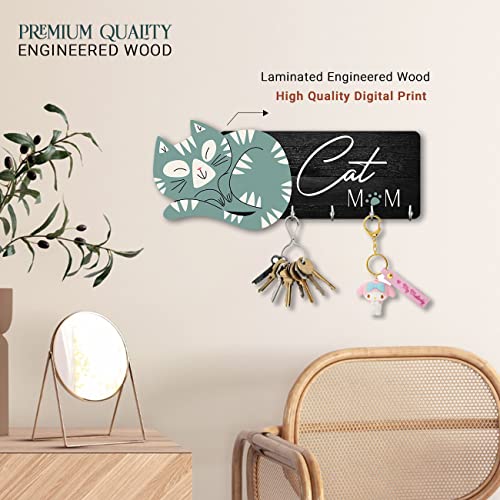 Image of kotart Unique Stylish Modern Wooden Key Holder for Home Decor Living Room Office with Stylish Key Organizer | Designer Wall Decor | Wall Art Decorative Items | Wall Decoration (Hanging 2)