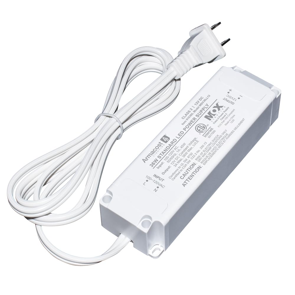 Armacost Lighting810360 Driver Standard LED Power Supply, White