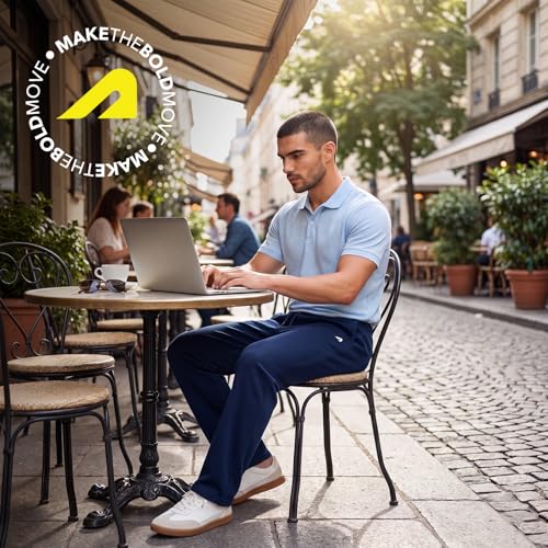 Image of Boldfit Track Pants for Man, Breathable Sports Trousers with Drawstring Waist, Moisture-Wicking, Comfortable Gym Lower with Pockets for Running, Workout & Casual Wear