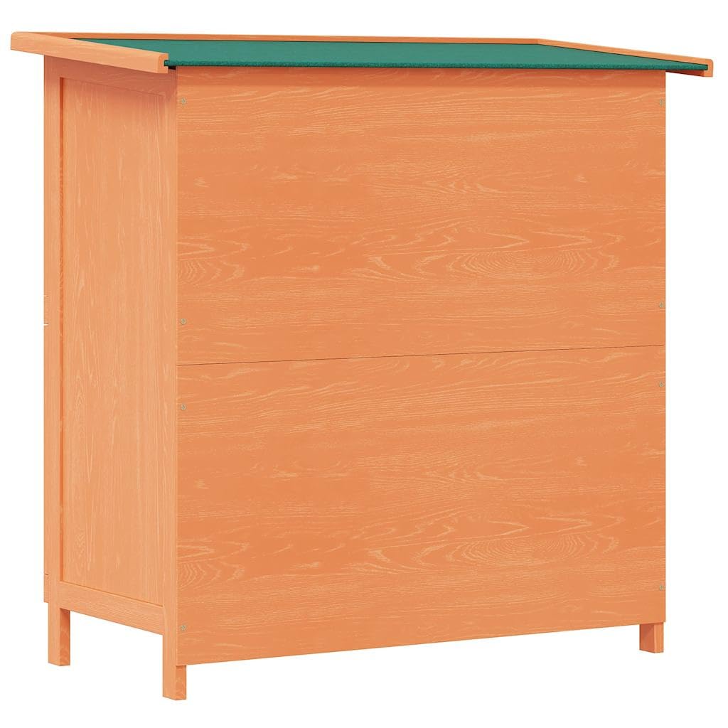vidaXL Conejera de Exterior Madera 4 Puertas Casa de Conejos Jaula de Mascota
