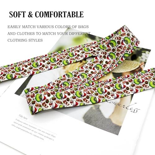 Image of Dsigo Purse Strap, 1.5 inch Wide Gold Alloy Buckle Floral Printing Crossbody Shoulder Strap for Bag Handbag Crossbody Bags