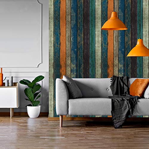 Image of PAPER PLANE DESIGN Wallpaper Self Adhesive Water Proof All Weather for Living Room. ((10 Square FEET(16 INCH X 90 INCH X 1 ROLL)))
