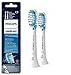 Philips Sonicare HX9042/17 - Pack de dos cabezales control de placa, con tecnología RFID para Diamond Clean Smart, color blanco