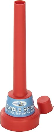 WirthCo 32157 TripleThreadtm Flexible Spout Funnel with Cap, colors may vary