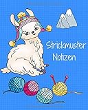  Strickmuster Notizen: Strickpapier Buch, Strick Journal