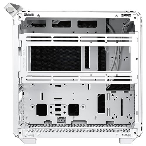 Cooler Master Qube 500 Flatpack - Mid-Tower ATX PC Case, Fully Modular, 1 x 120 mm Pre-Installed SF ARGB Rear Fan, Vertical GPU Mount, Supports EATX Motherboards & Dual 280mm Radiators - Macaron by Cooler Master - Image 4