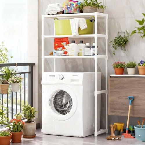 Étagère au-dessus de la machine à laver pour optimiser les petits espaces - 2