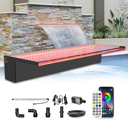 LONGRUN LED Waterfall Spillway with APP Control