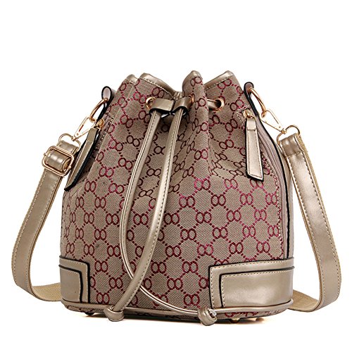 Sac seau vintage sac à bandoulière double une épaule et sac de messager