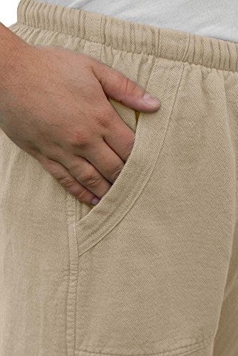 Men's 100% Cotton 6oz Light Weight Campcloth Sport Pant - Khaki - Medium3