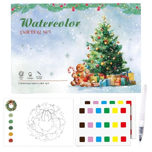 Cahier d'exercices artistiques de peinture pour améliorer la concentration