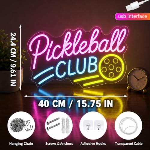 Image of Pickleball Neon Sign LED Light