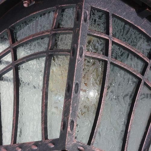 Suspension extérieure étanche résout problème éclairage balcon
