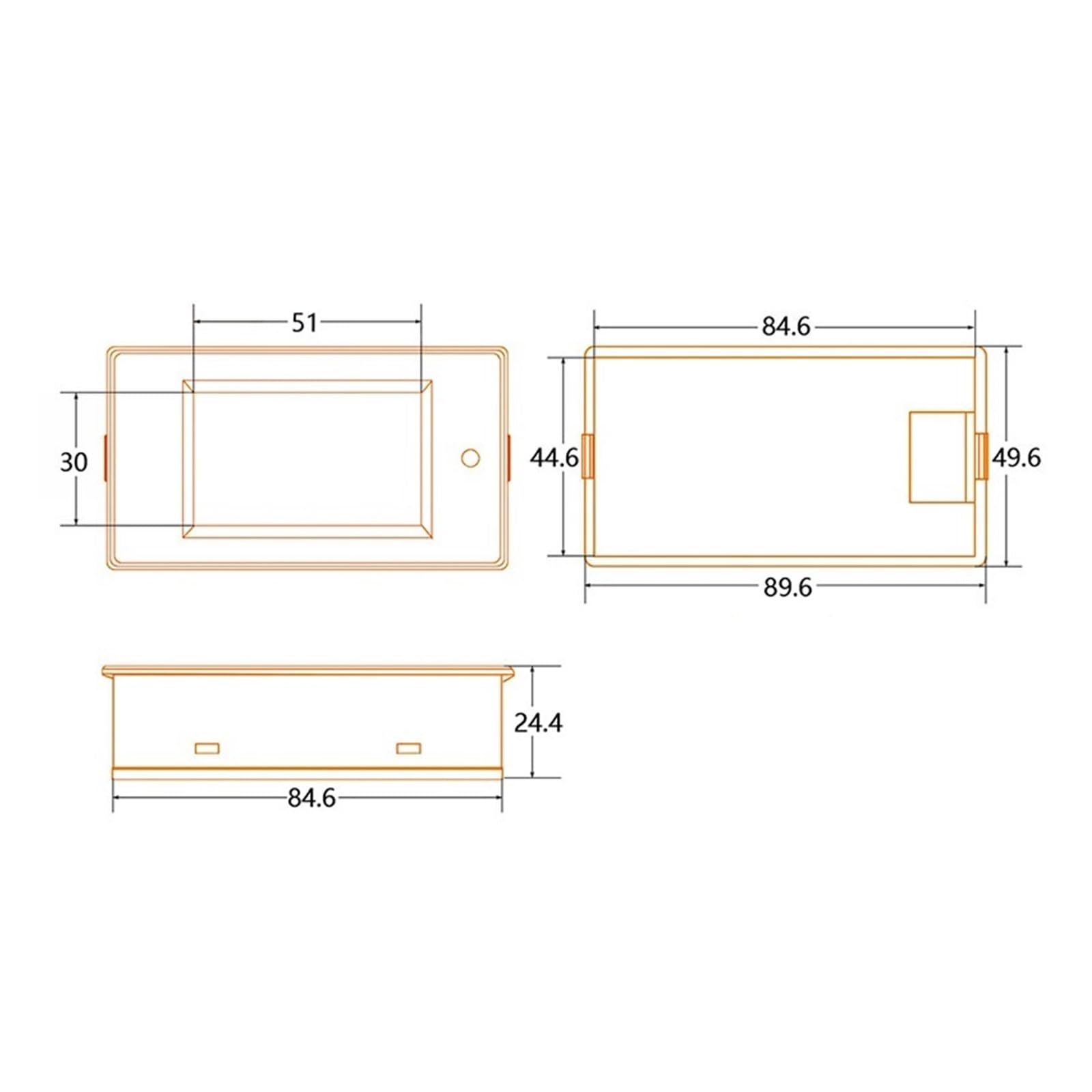 Cyfrowy licznik energii elektrycznej 20A 100A AC 80-260V DC 6.5-100V Cyfrowy Wyświetlacz LED Woltomierz Amperomierz Watomierz Miernik Energii Miernik Napięcia(100A Meter Shunt)