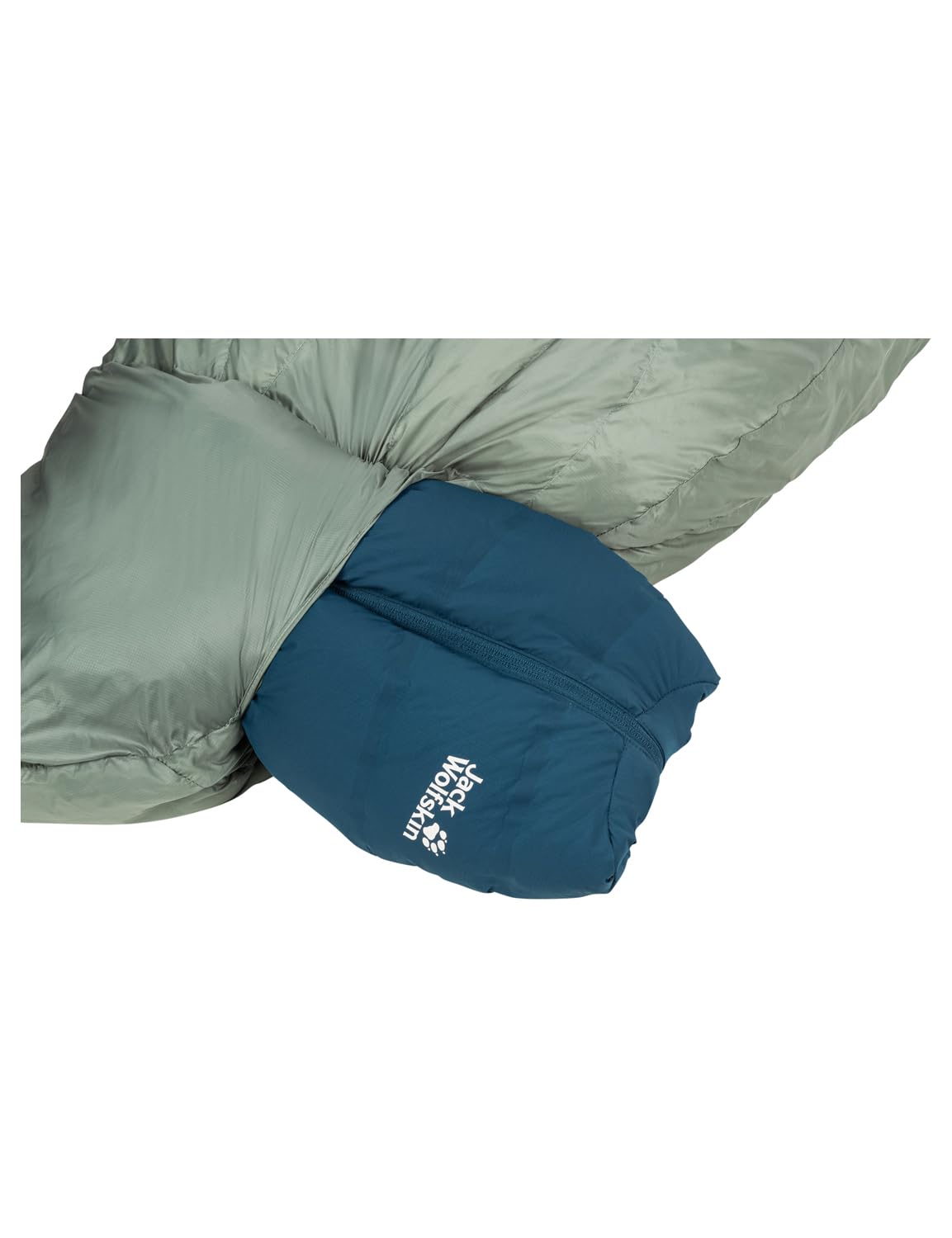 Jack Wolfskin Athmos Saco de Dormir Verde Talla única