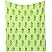 Pickle Blanket for Girls - 50x60 Inches Throw Size - Soft Fuzzy Plush Throws Gift - Green Funny Throw Blanket for Bed, Couch, Sofa