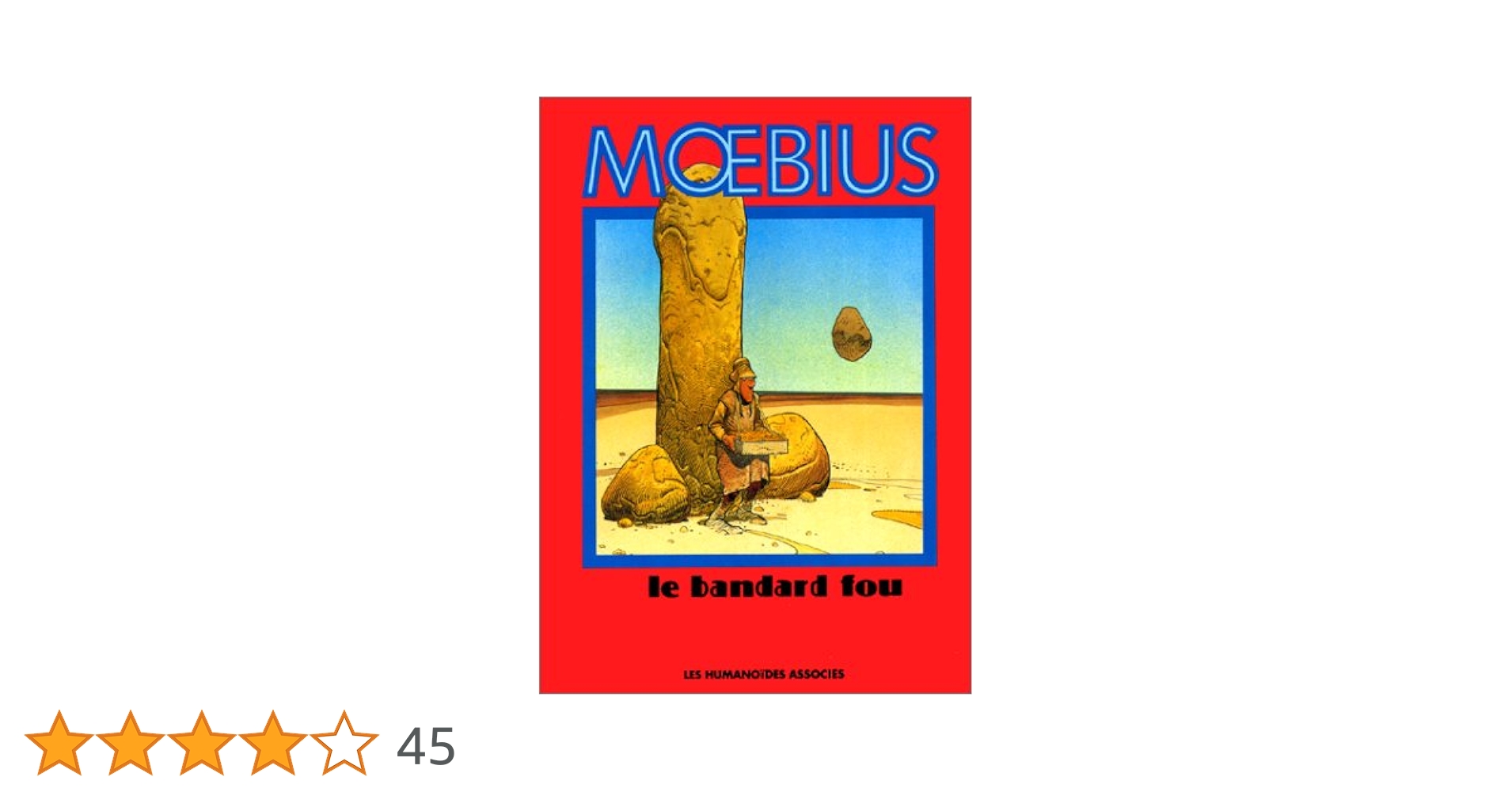 LE BANDARD FOU』（ル・バンダール・フー）1984 Moebius / Le Bandard Fou - wordsong