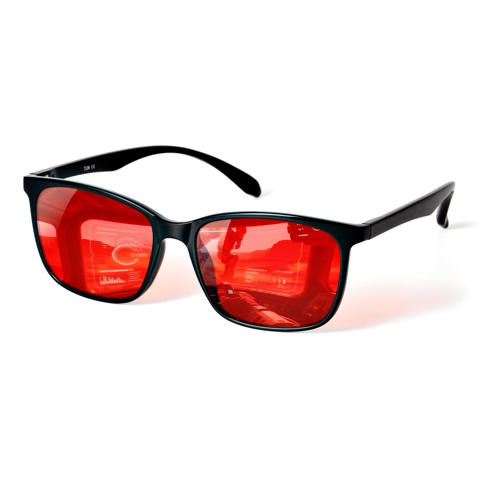 TIJN Blue Light Blocking Glasses Photochromic Lens Sunglasses Anti Eyestrain and UVA/UVB for Women and Men
