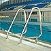 Pool Handrail for Inground Pools, 81 x 90cm (L X H) 304 Stainless Steel Swimming Pool Railings, Pool Handrail with All Accessories