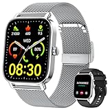 Smart Watch for Men Women Fitness Tracker: Make Answer Call Digital Mens Watches Waterproof Running Pedometer Smartwatch for Android Phone iPhone Samsung Compatible Sleep SpO2 Heart Rate Monitor Step
