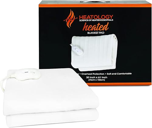 Manta térmica eléctrica, manta de calentamiento rápido con 3 ajustes de calor y apagado automático, manta de invierno enchufable para adolescentes y