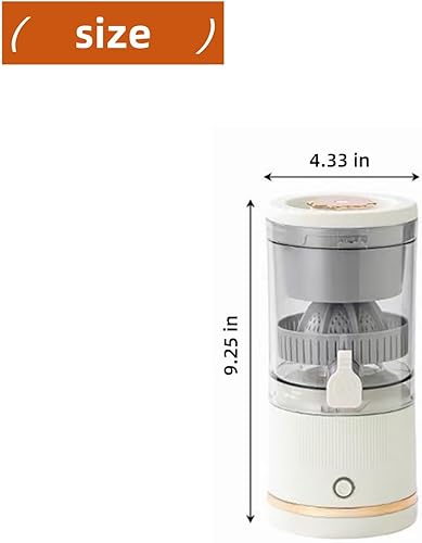 Miniatura 7 de Exprimidor de separación automática actualizado 2025, máquina exprimidora recargable de verduras y frutas, máquina de jugo fácil de limpiar,