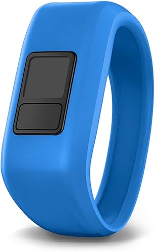 iBREK Correas de reloj para Garmin Vivofit 3 y jr 2, correas de reloj elásticas de silicona de repuesto para niños y niñas, talla S grande (sin