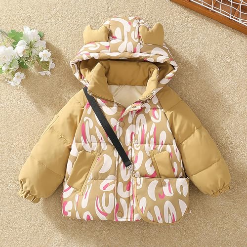 Hooded Coat for Big Boys Boys Winter Warm Thick Solid Cotton Long Sleeve Padded Jacket Coat Clothes2