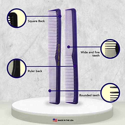 Set de 12 Peines Allegro Combs 400 Morado miniatura 7