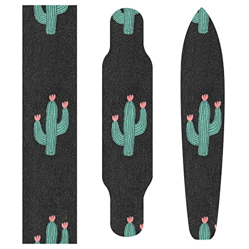 HUSSRITY Cactus Flowers Skateboard Grip Tape 9