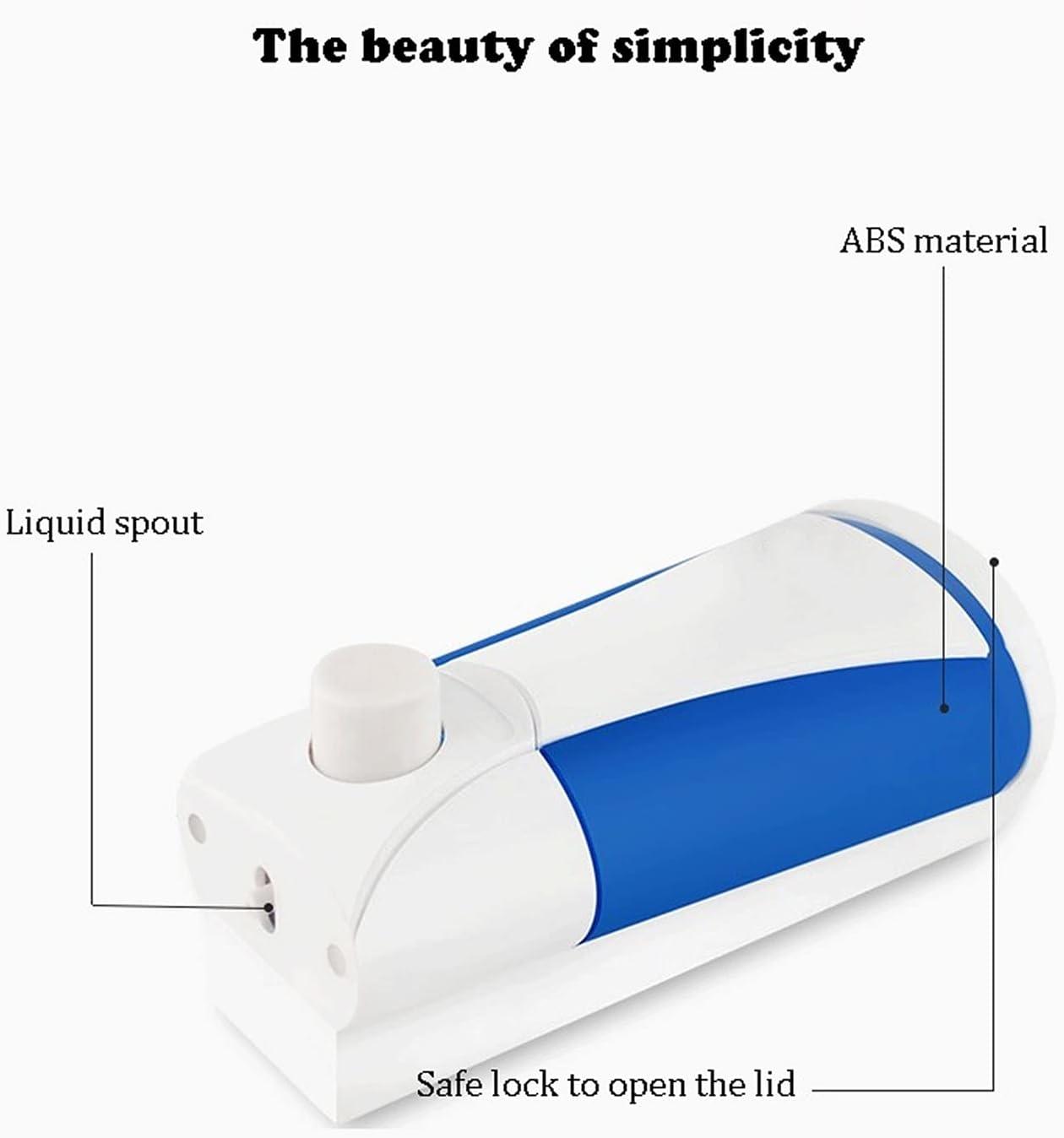 Soap Dispenser Single-Head and Double-Head Soap Dispensers (White and Chrome) Kitchen Toilet Liquid Box, Installation with Holes Liquid soap Dispenser (Color : C)