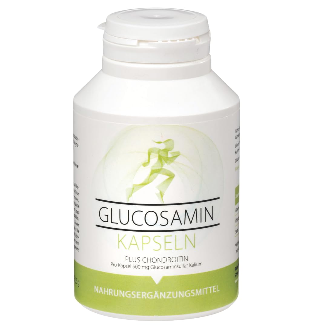 Glucosamin + Chondroitin Kapseln – 180 Stück: Unterstützt Gelenkfunktion & Flexibilität, Mit Natürlichem Glucosamin & Chondroitin, Für Aktive Mobilität in jedem Alter